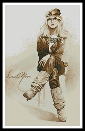 Rocker Girl - Artecy Cross Stitch