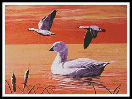 Snow Geese - Artecy Cross Stitch