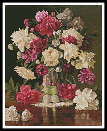 Peonies - Artecy Cross Stitch