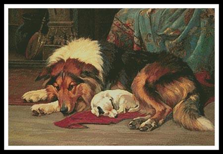 No Walk Today - Artecy Cross Stitch