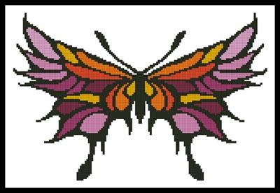 Colourful Wings - Artecy Cross Stitch