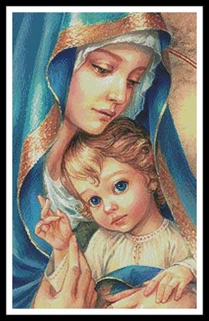 Mother Of God - Artecy Cross Stitch