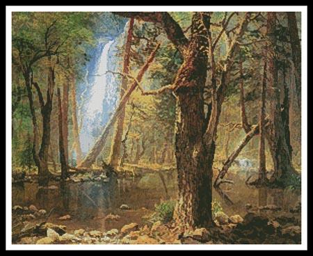 View In Yosemite Valley - Artecy Cross Stitch