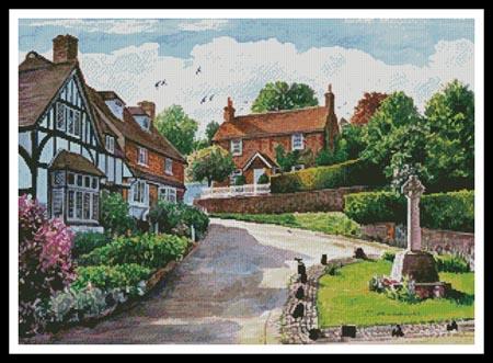 Igtham Village - Artecy Cross Stitch