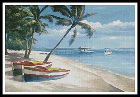 Two Boats - Artecy Cross Stitch