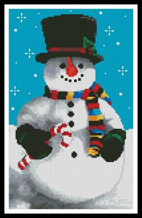 Snowman 2 - Artecy Cross Stitch