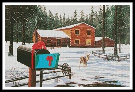 Christmas In Big Bear - Artecy Cross Stitch