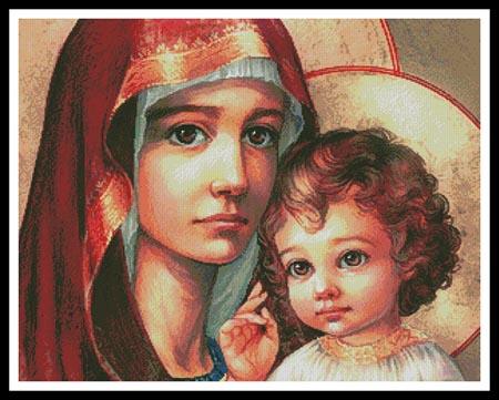Mother Of God 2 - Artecy Cross Stitch