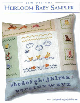 Heirloom Baby Sampler - JBW Designs