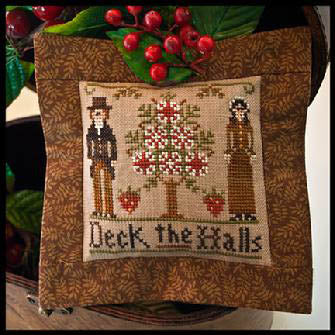 Deck The Halls - 2011 Ornament 3  - Little House Needleworks