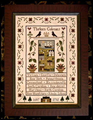 Thirteen Colonies - Little House Needleworks