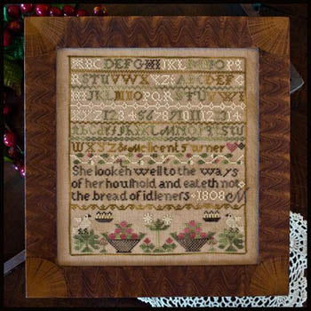 The Melicent Turner Sampler - Little House Needleworks