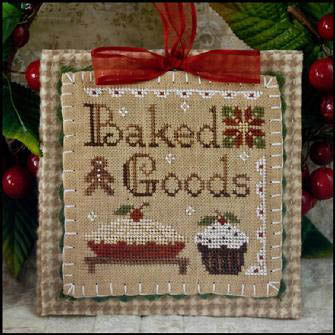 Baked Goods - 2011 Ornament 7 - Little House Needleworks