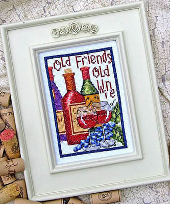 Old Friends Old Wine - Bobbie G. Designs