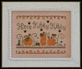 Here Kitty Kitty - Country Cottage Needleworks
