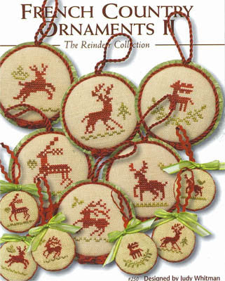 French Country Ornaments II-Reindeer - JBW Designs