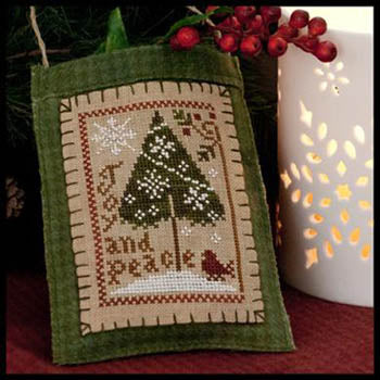 Joy & Peace - 2011 Ornament 9 - Little House Needleworks