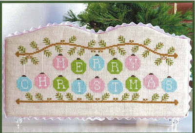 Merry Christmas Ornaments - Country Cottage Needleworks