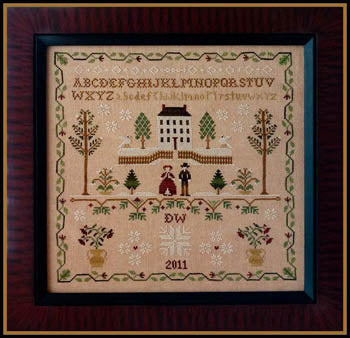 New England Winter Sampler - Little House Needleworks