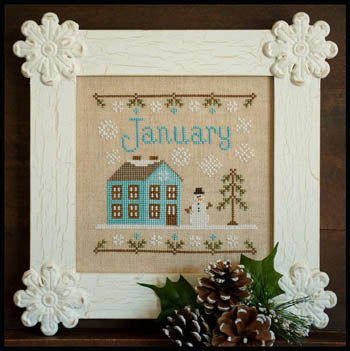 Cottage Of The Month - January - Country Cottage Needleworks