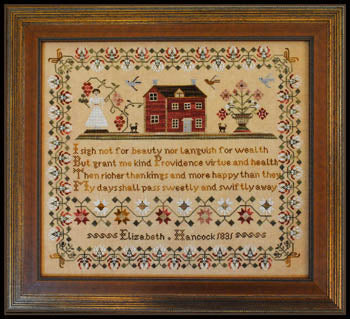 Elizabeth Hancock 1831 - Little House Needleworks