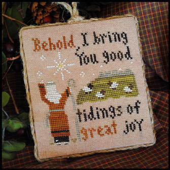 Good Tidings - 2011 Ornament 12 - Little House Needleworks