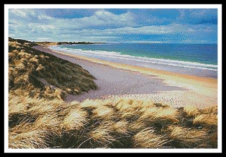 Embleton Bay, Northumberland - Artecy Cross Stitch