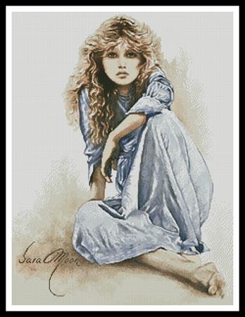 Hippy Girl - Artecy Cross Stitch