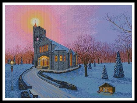 Christmas At St Gabriels - Artecy Cross Stitch
