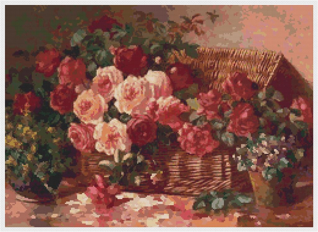Floral Still Life - Art of Stitch, The