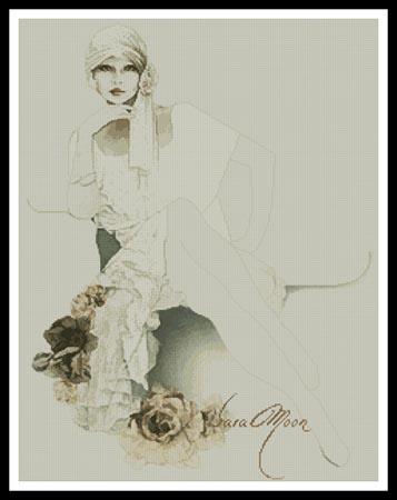 Lady On The Sofa - Artecy Cross Stitch