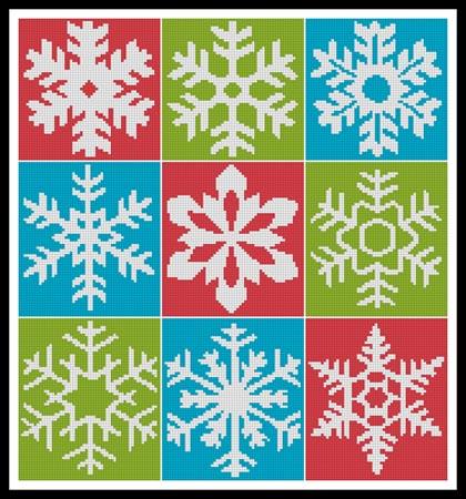 Snowflakes 2 - Artecy Cross Stitch