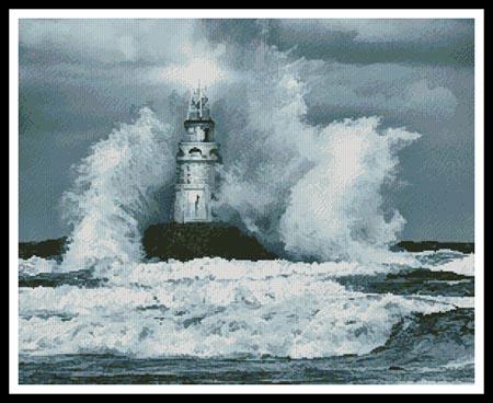 Storm And Lighthouse - Artecy Cross Stitch