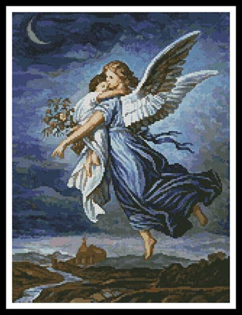 The Guardian Angel - Artecy Cross Stitch