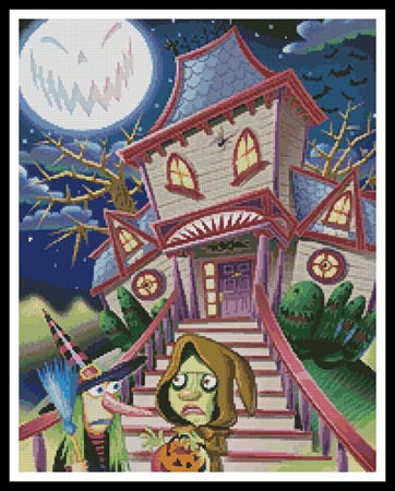 Halloween House - Artecy Cross Stitch