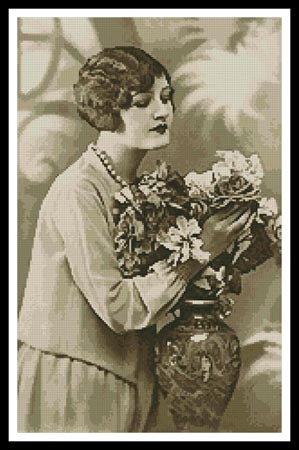 1920's Lady - Artecy Cross Stitch