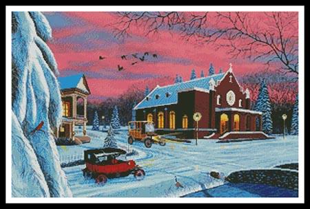 Christmas At St Bernardines - Artecy Cross Stitch