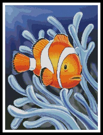 Clownfish 2 - Artecy Cross Stitch