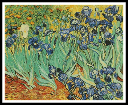 The Irises - Artecy Cross Stitch