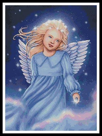 Angel Of The Air And Heavens - Artecy Cross Stitch