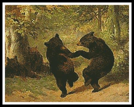 Dancing Bears - Artecy Cross Stitch