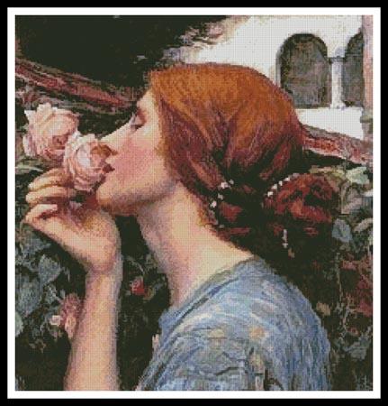 My Sweet Rose (Detail) - Artecy Cross Stitch