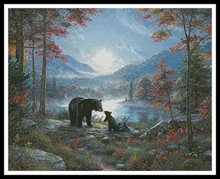 Bedtime Kisses - Artecy Cross Stitch