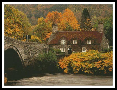 Autumn Cottage - Artecy Cross Stitch