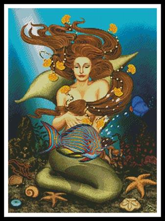 The Mermaid - Artecy Cross Stitch
