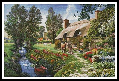 Cricketers Cottage - Artecy Cross Stitch