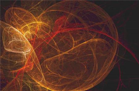 Computer Generated 1 - X Squared Cross Stitch