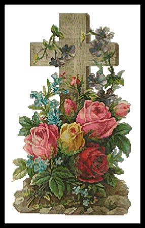 Cross Of Flowers 2 - Artecy Cross Stitch