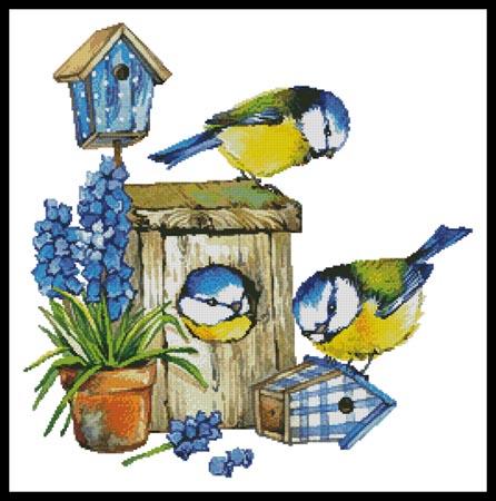 Birdhouse Beauties - Artecy Cross Stitch