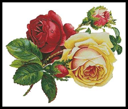 Victorian Roses 2 - Artecy Cross Stitch